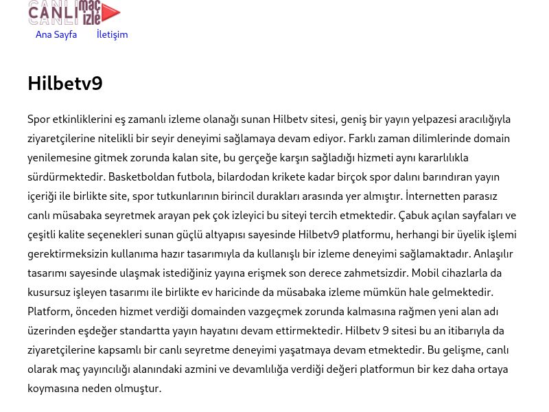 Hilbetv9 Giriş - Ekran Görüntüsü