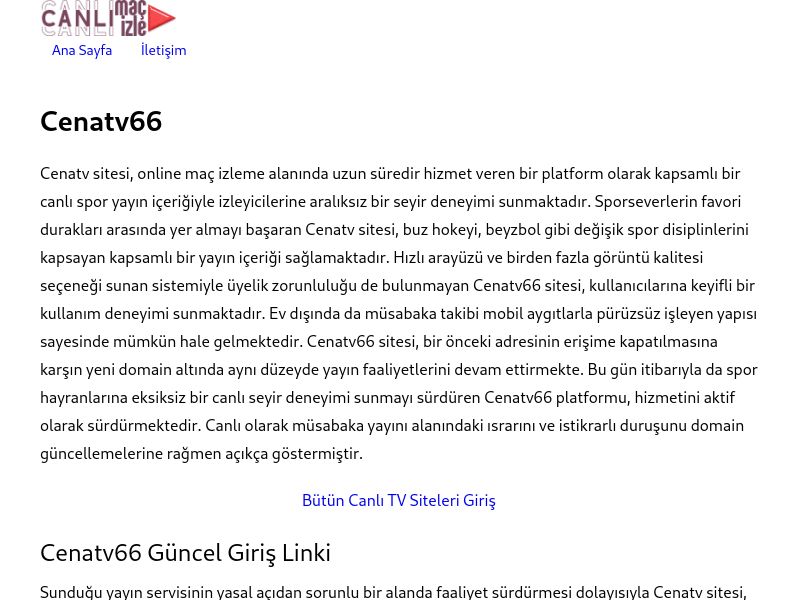 Cenatv66 - Ekran Görüntüsü