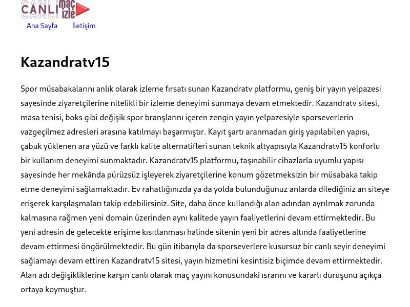 Kazandratv15 - Ekran Görüntüsü