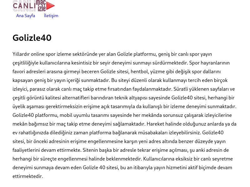 Golizle40 - Ekran Görüntüsü