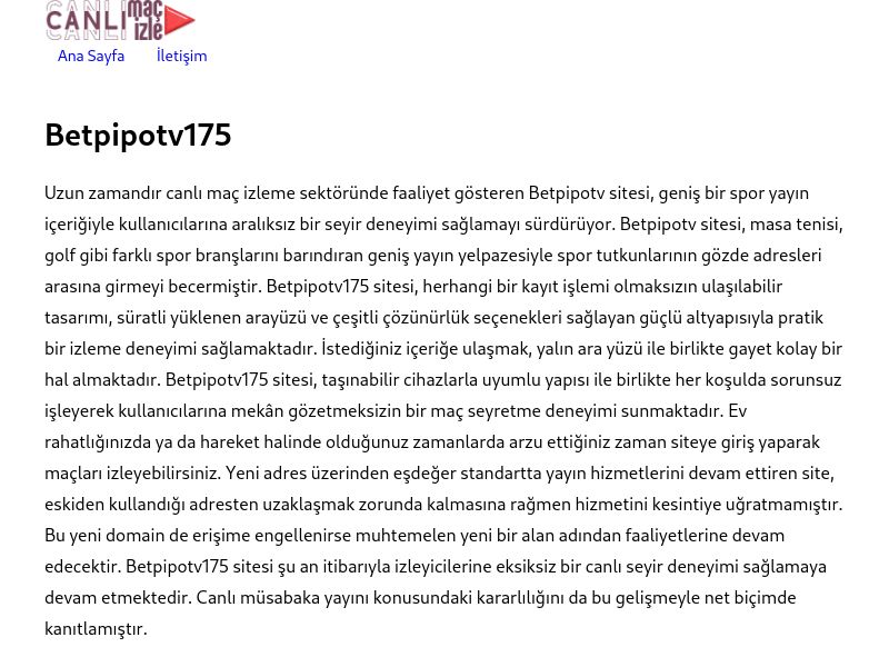 Betpipotv175 - Ekran Görüntüsü