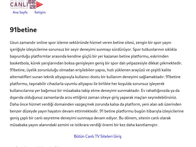 91betine Güncel Giriş - Ekran Görüntüsü