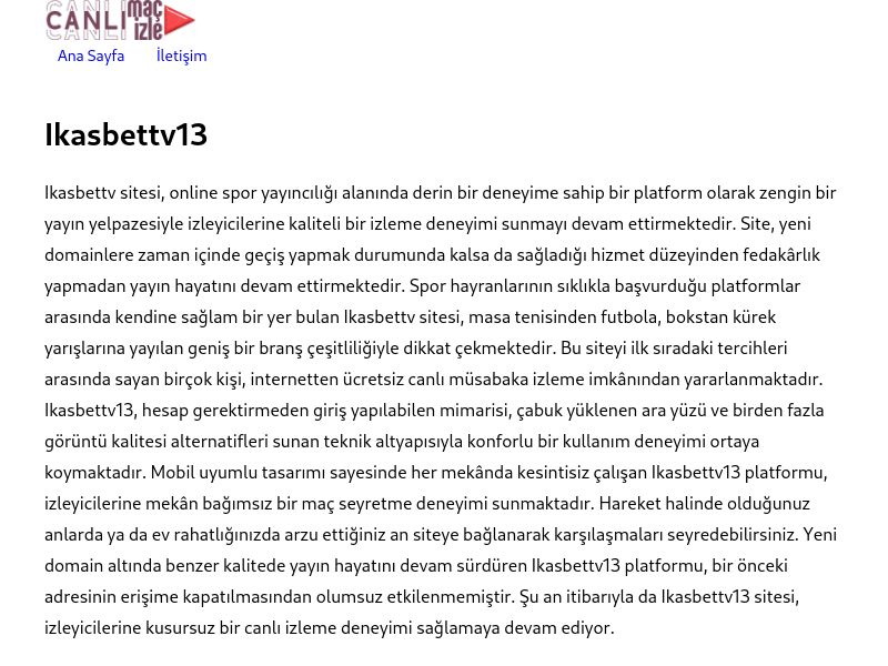 Ikasbettv13 Güncel Link - Ekran Görüntüsü