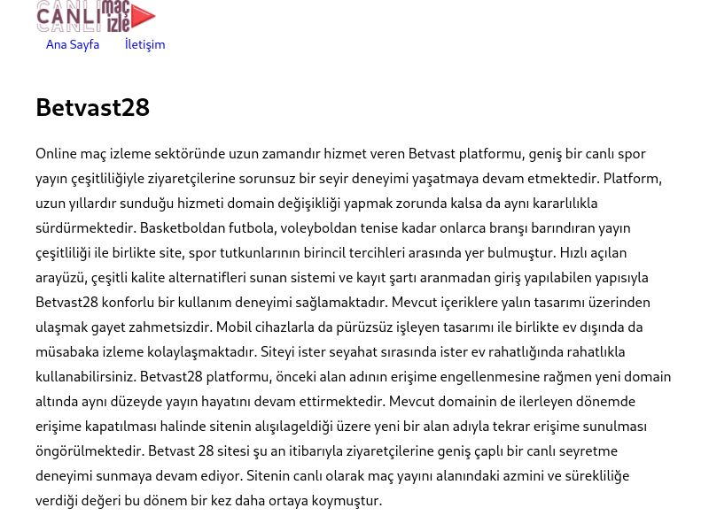 Betvast28 Güncel Link - Ekran Görüntüsü
