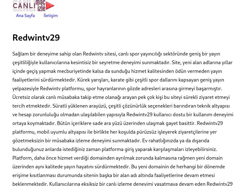 Redwintv29 - Ekran Görüntüsü