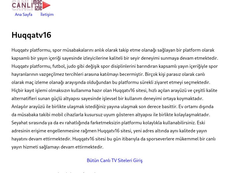 Huqqatv16 - Ekran Görüntüsü