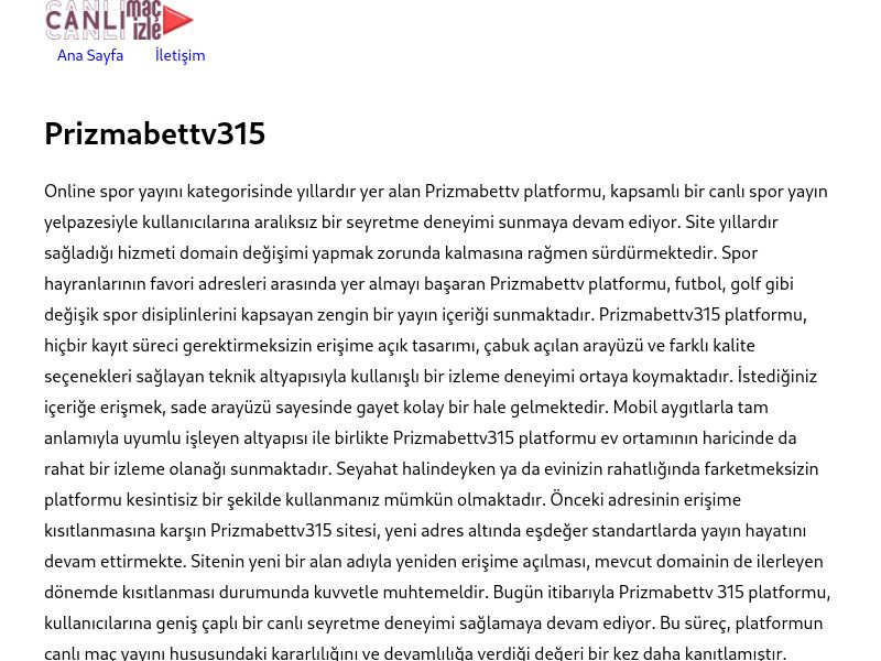 Prizmabettv315 - Ekran Görüntüsü