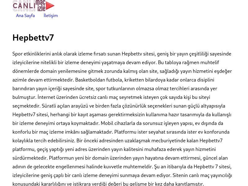 Hepbettv7 Güncel Giriş Adresi Linki - Ekran Görüntüsü