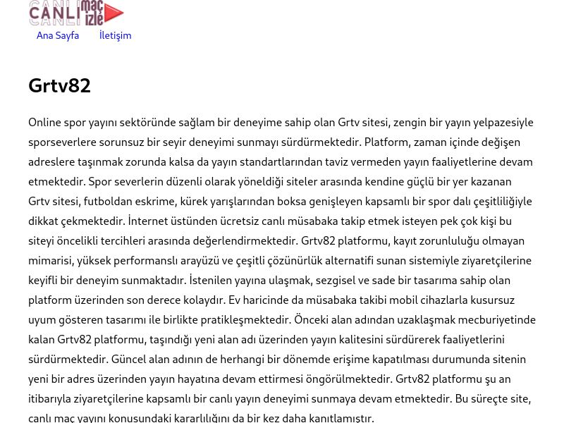 Grtv82 Giriş Adresi - Ekran Görüntüsü
