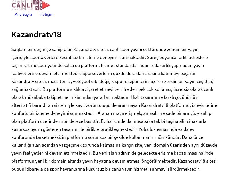 Kazandratv18 - Ekran Görüntüsü
