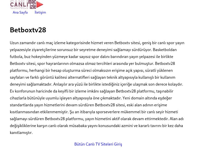 Betboxtv28 - Ekran Görüntüsü