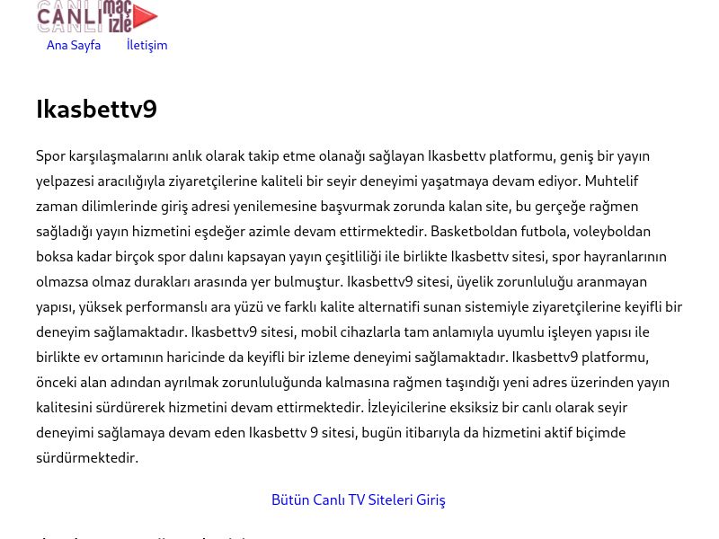 Ikasbettv9 Yeni Adres - Ekran Görüntüsü