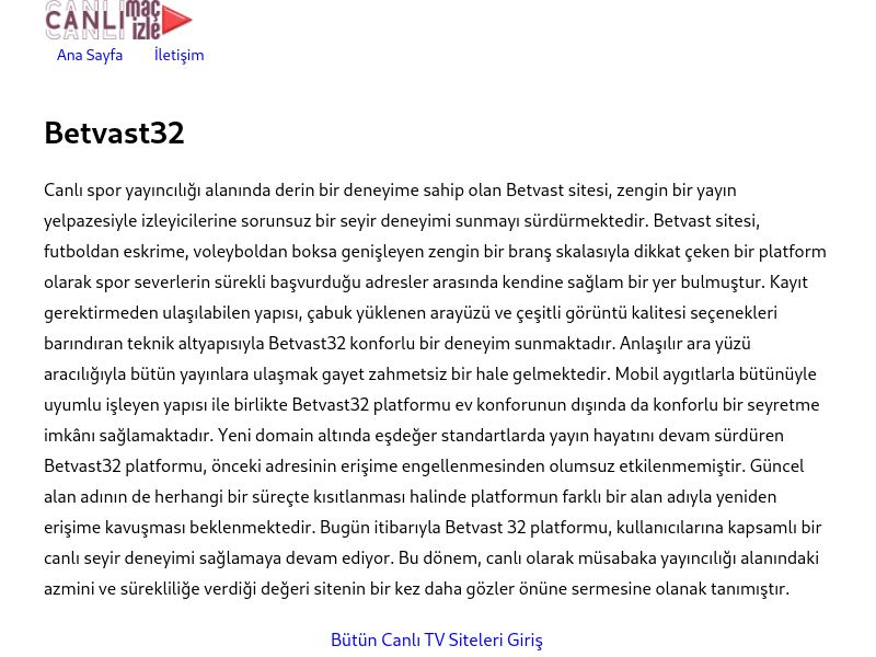 Betvast32 - Ekran Görüntüsü