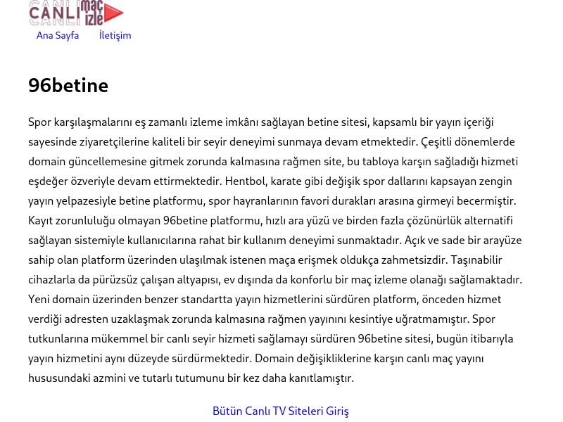 96betine Güncel Link - Ekran Görüntüsü