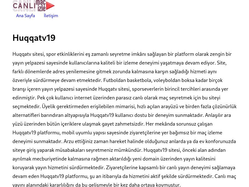 Huqqatv19 - Ekran Görüntüsü