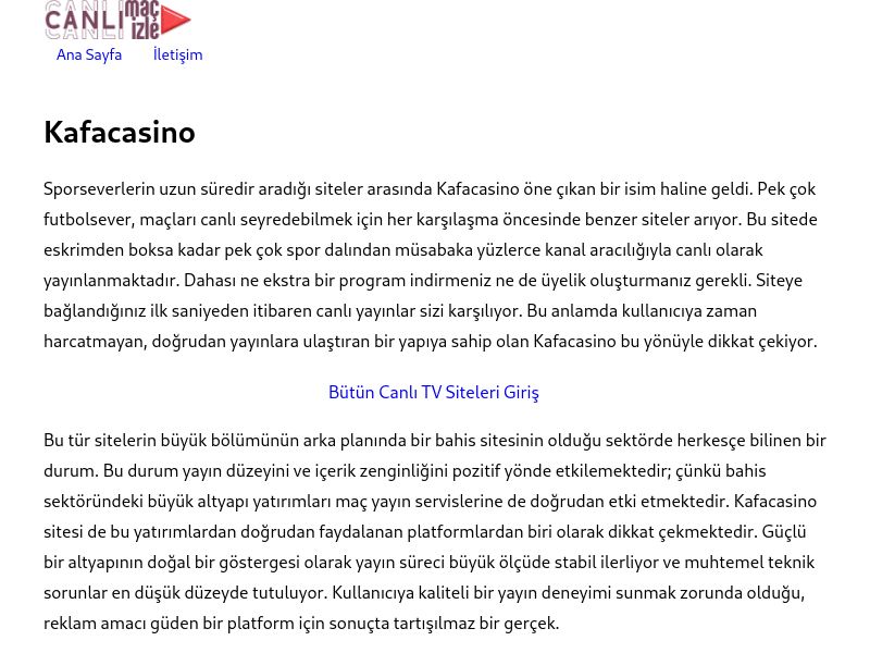 Kafacasino - Ekran Görüntüsü