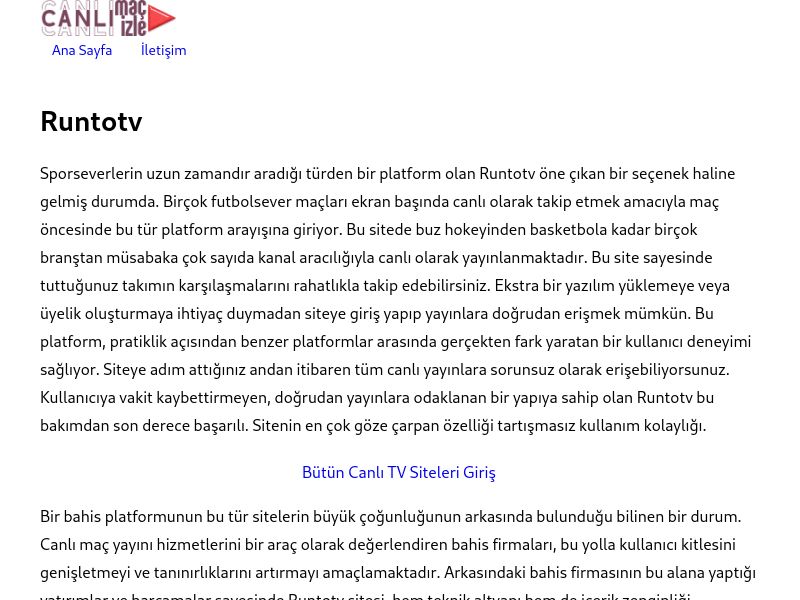 Runtotv - Ekran Görüntüsü
