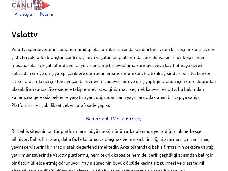 Vslottv - Ekran Görüntüsü
