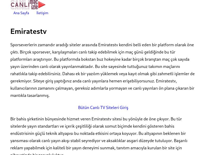 Emiratestv - Ekran Görüntüsü