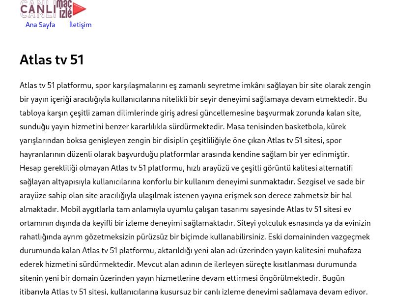 Atlas tv 51 - Ekran Görüntüsü