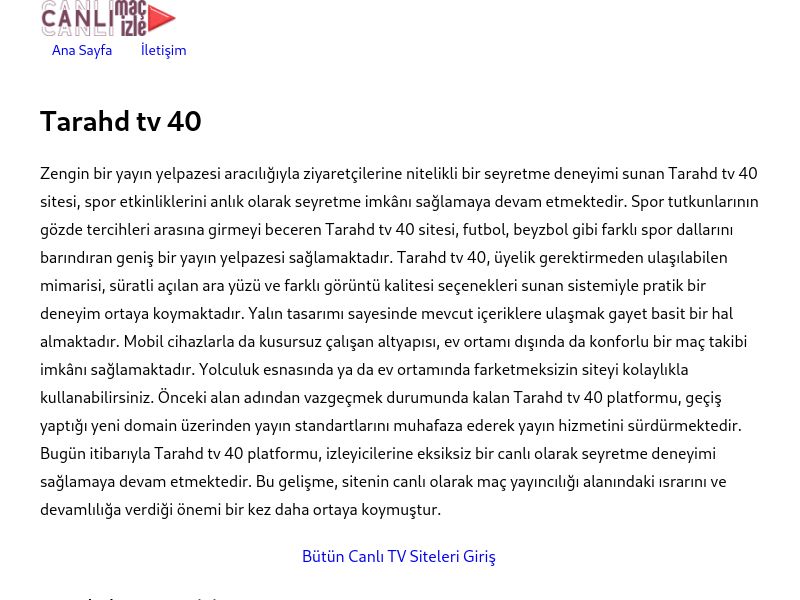 Tarahd tv 40 - Ekran Görüntüsü