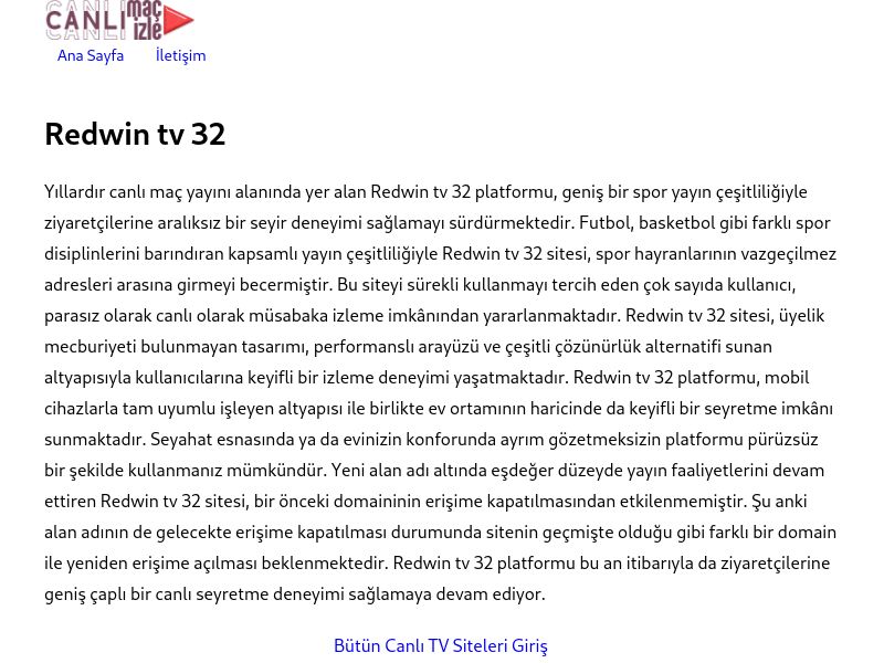 Redwin tv 32 - Ekran Görüntüsü