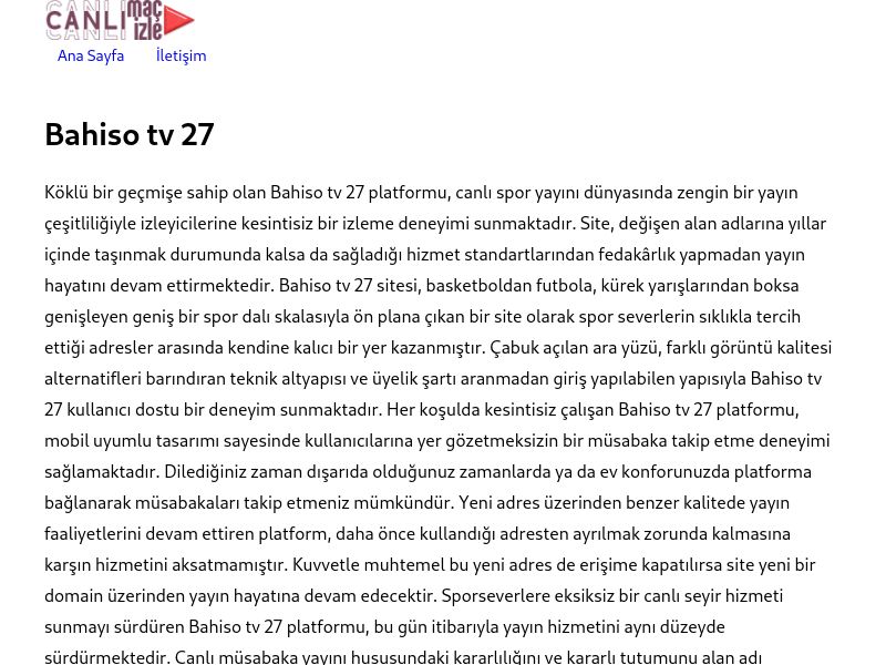 Bahiso tv 27 - Ekran Görüntüsü