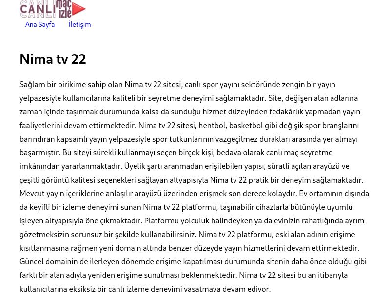 Nima tv 22 - Ekran Görüntüsü