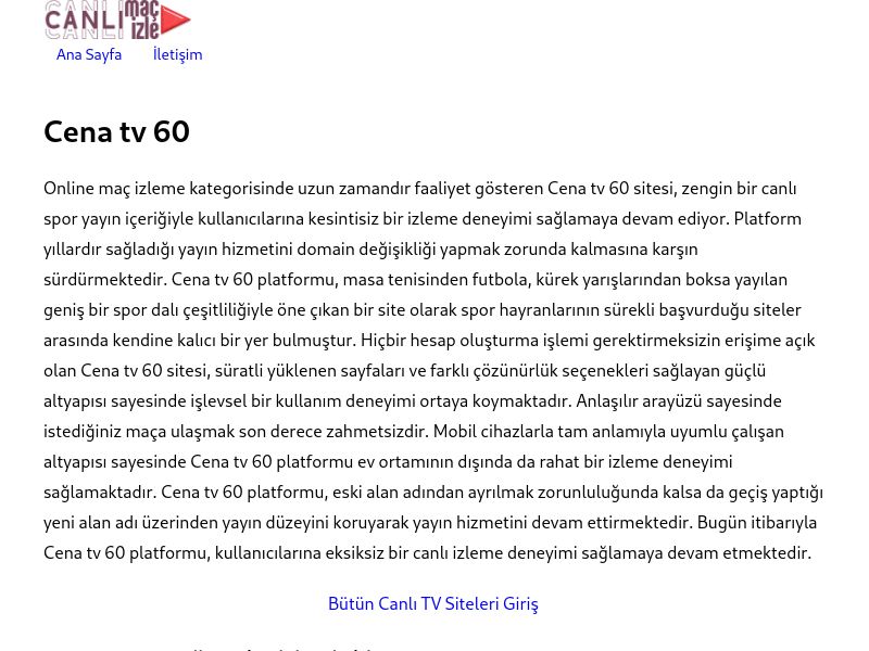 Cena tv 60 - Ekran Görüntüsü