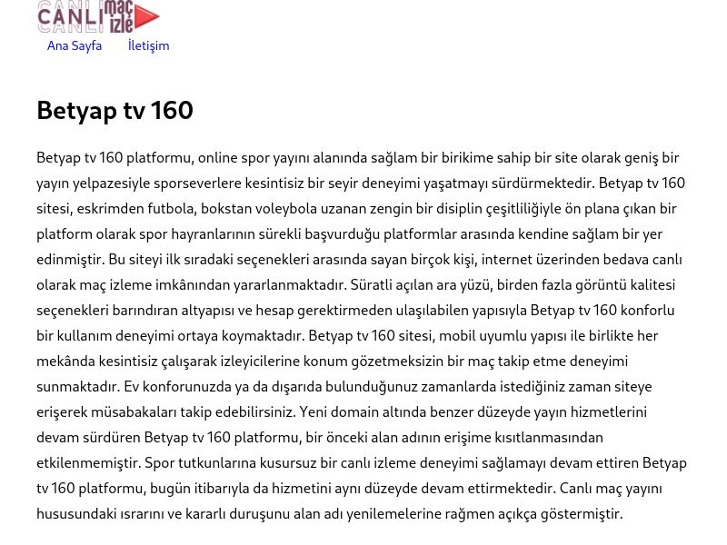 Betyap tv 160 - Ekran Görüntüsü