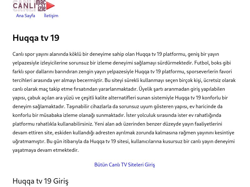 Huqqa tv 19 - Ekran Görüntüsü