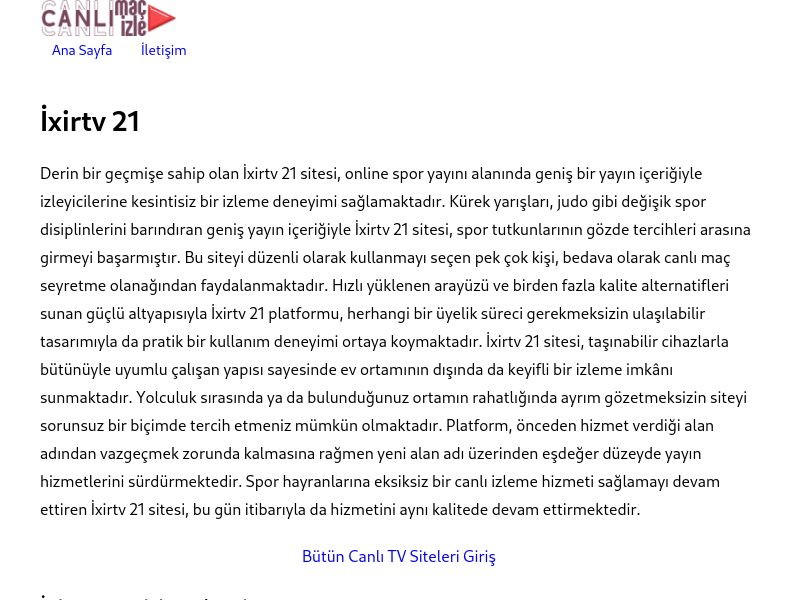İxirtv 21 - Ekran Görüntüsü