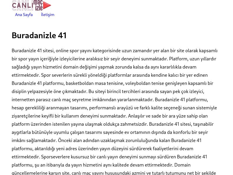 Buradanizle 41 Giriş Adresi - Ekran Görüntüsü