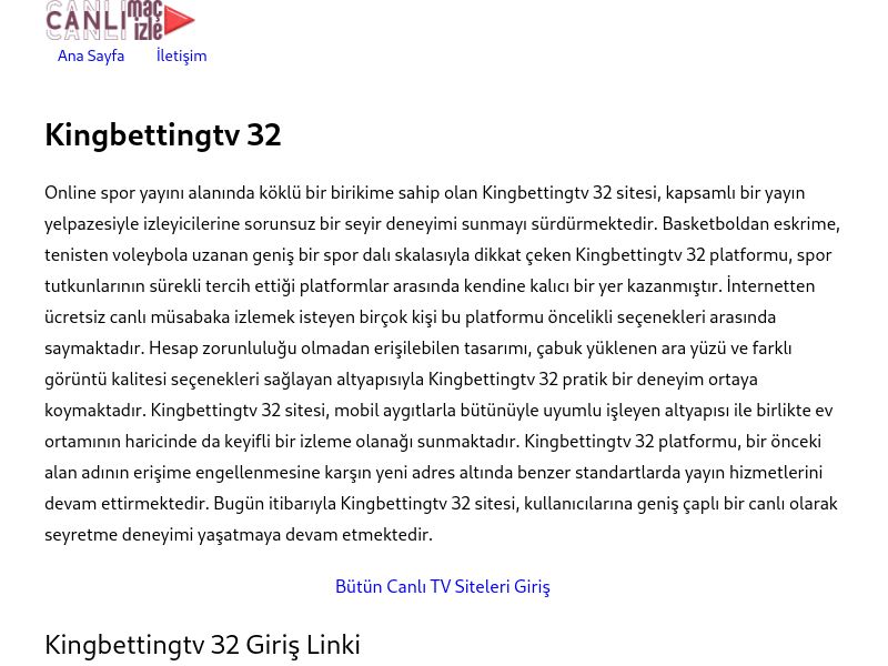 Kingbettingtv 32 - Ekran Görüntüsü