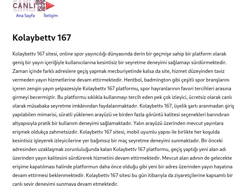 Kolaybettv 167 - Ekran Görüntüsü