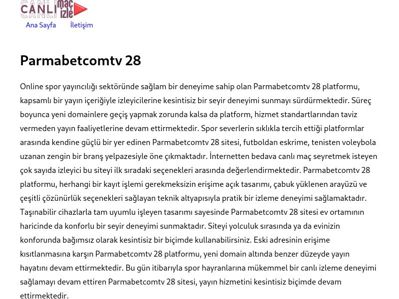 Parmabetcomtv 28 - Ekran Görüntüsü