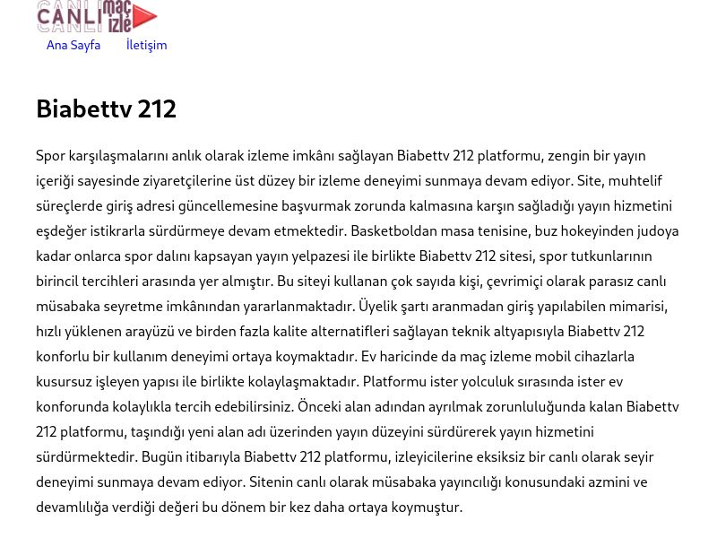 Biabettv 212 - Ekran Görüntüsü