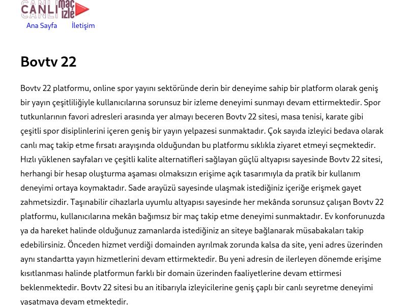 Bovtv 22 Güncel Giriş - Ekran Görüntüsü