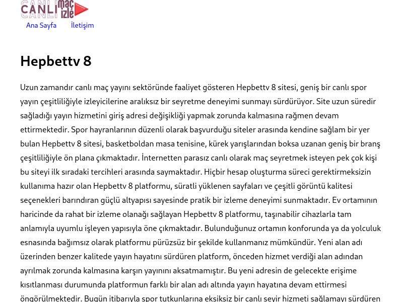 Hepbettv 8 - Ekran Görüntüsü