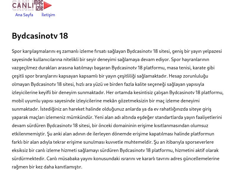 Bydcasinotv 18 Güncel Giriş - Ekran Görüntüsü
