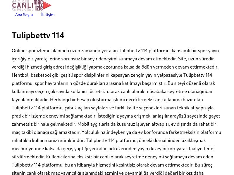 Tulipbettv 114 - Ekran Görüntüsü