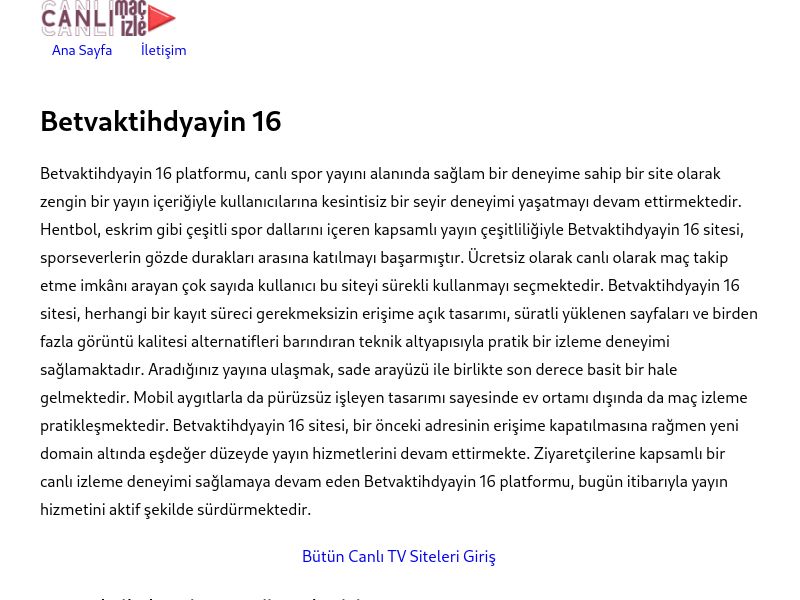 Betvaktihdyayin 16 - Ekran Görüntüsü