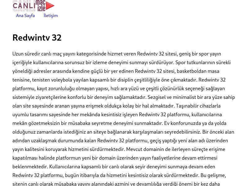 Redwintv 32 - Ekran Görüntüsü