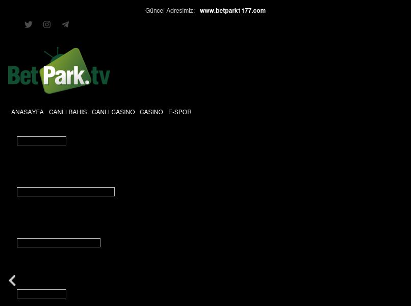 Betpark TV - Ekran Görüntüsü