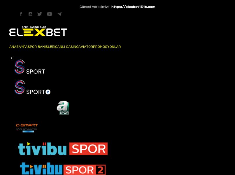 https://elexbet1316.com - Ekran Görüntüsü