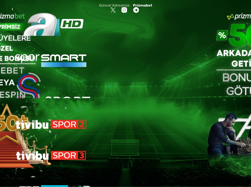 Prizmabet TV - Ekran Görüntüsü