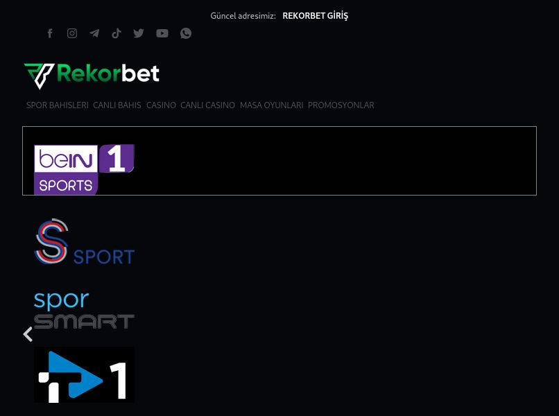 Rekorbet TV - Ekran Görüntüsü