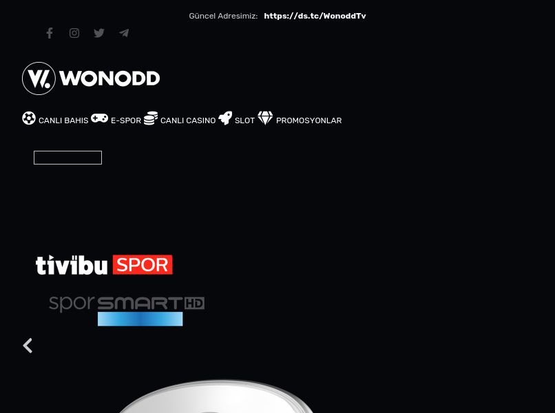 Wonodd TV | Canlı Maç izle, Beinsports izle - Ekran Görüntüsü
