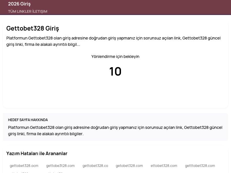 Gettobet328 Giriş - 2026 Giriş - Ekran Görüntüsü