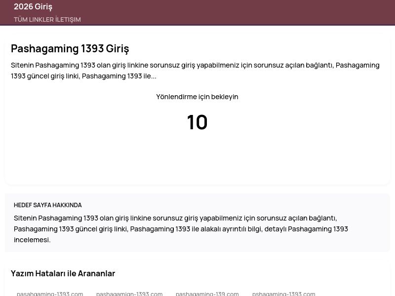 Pashagaming 1393 Giriş - 2026 Giriş - Ekran Görüntüsü